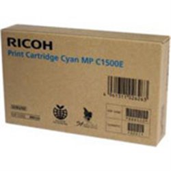 RICOH MPC1500E GEL CARTRIDGE CYAN STANDARD CAPACITY 3.000 PAGES 1-PACK