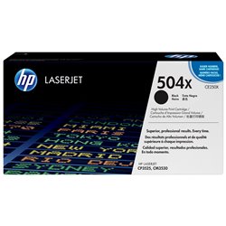 HP 504X BLACK PRINT CRTG CP3525/CM3530 MFP