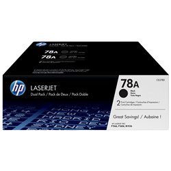 HP 78A BLK DUAL PACK LJ TONER CARTRIDGE