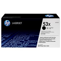 HP LASERJET Q7553X BLACK PRINT CARTRIDGE