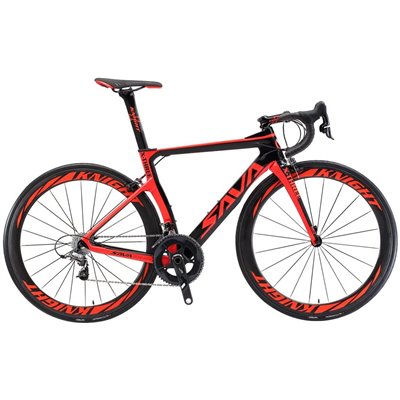 Bici da Corsa in Carbonio Phantom3.0 700C / 22 velocita'/ 50cm/ black red