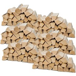 legna da ardere, 5 – 500 kg, per stufa e camino, camino, braciere, griglia, legno di faggio, tronco di legno di faggio, 25 cm, e