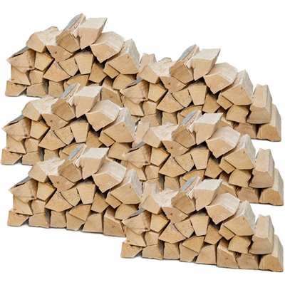 legna da ardere, 5 – 500 kg, per stufa e camino, camino, braciere, griglia, legno di faggio, tronco di legno di faggio, 25 cm, e