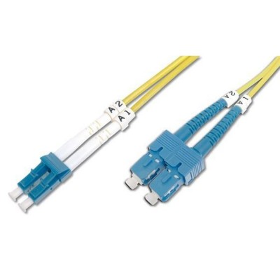 Techly Cavo fibra ottica SC LC 9 125 Monomodale 1 m OS2 (ILWL D9-SCLC-010)