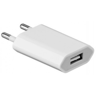 Techly Trasformatore da Rete Italiana a USB Bianco (IPW-USB-EC)